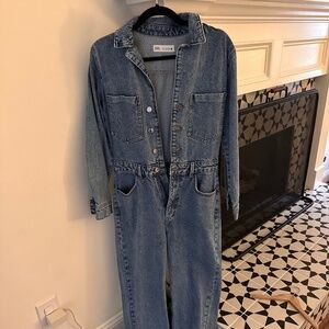 Zara Denim Jumpsuit - Never Worn